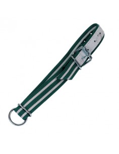 Περιλαίμιο για βοοειδή ενισχυμένο με ιμάντα 130cmX4cm, με κρίκο