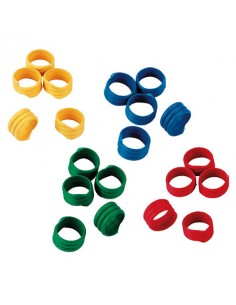 Δαχτυλίδια σπιράλ πουλερικών διάφορα χρώματα